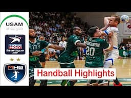 USAM Nîmes Gard Vs Montpellier HB Handball Highlights LNH Starligue 2025