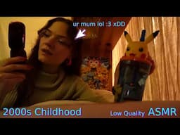 ASMR 📺️🤱 2000s mum takes care of you while sick (blanket/magazine sounds, white noise, ...)