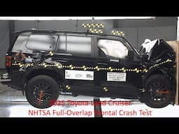 2024-2025 Toyota Land Cruiser Hybrid (J250) NHTSA Full-Overlap Frontal Crash Test