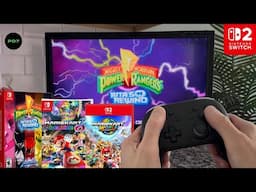 Power Rangers Rita’s Rewind, Mario Kart 8 & Mario Kart World Switch 2 Livestream 🎮
