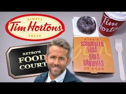 Ryan’s Reynolds Scrambled Eggs by Tim Hortons - ASMR Retro's Food Court