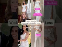 How to Get Demi Lovato's Wedding Style for Less $$$