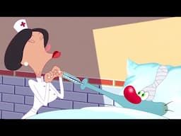 Oggy and the Cockroaches - Oggy at the Hospital (Compilation) BEST CARTOON COLLECTION | Episodes HD