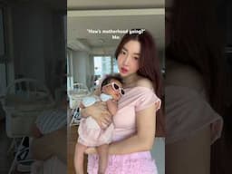 KETIKA DITANYA JADI SEORANG IBU SEKARANG GIMANA? REAKSI AKU BARENG BAYI AKU SAKURA!
