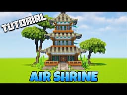 How To Build An Air Shrine | Minecraft Tutorial