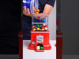 Will The LEGO Vending Machine Work With REAL Gumballs?? #lego #gumball #rIfm #reviews #21358