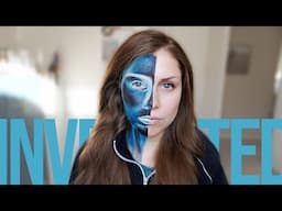 Inverted Face Art Illusion Makeup