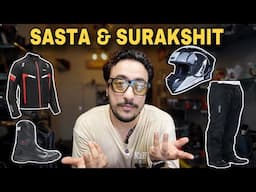 🔥 Lowest & Safest Riding Gears of 2025 | Budget-Friendly Yet Protective! 🛡️🏍️