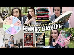 random number generator decides how many hours i read every day for a week 🕓📖 (reading challenge 3)
