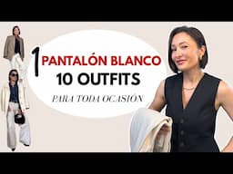 10 formas fáciles de usar pántalon blanco y verte increible