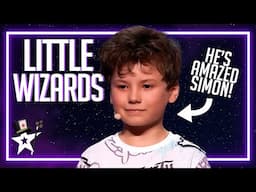 10 AMAZING Little Wizards on Britain's Got Talent and America's Got Talent!