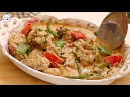 This is the most delicious chicken gravy recipe 😍 Makhmali Chicken Recipe by (YES I CAN COOK)