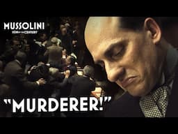 Mussolini's Outrageous Lie Leads To Violence In Parliament | Mussolini: Son Of The Century