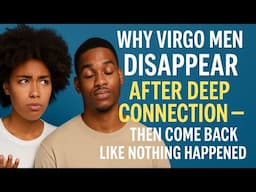 Why Virgo Men Disappear After Deep Connection — Then Come Back Like Nothing Happened