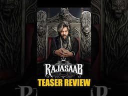 Raja Saab Teaser Reaction/Review 🤯💥 | #Movies4u