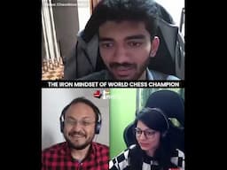 The Iron mindset of 18 yr old World Chess Champion Gukesh D 🥶