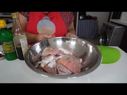 Making a spicy fish head curry - something unusual but still hot and delicious!