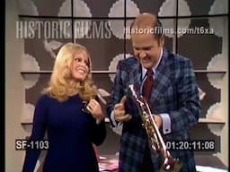 Comedian Dom DeLuise and All in the Family's Sally Struthers  1969 Hysterical