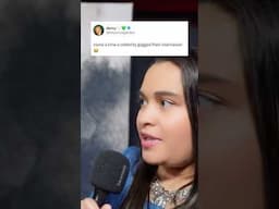 Name a time a celebrity gagged their interviewer 🐧
