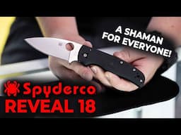 Spyderco 18 Reveal! | Blade Show Atlanta 2025