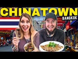 STREET FOOD TOUR in Bangkok's Chinatown! (Michelin Guide Food) 🇹🇭 - WORLD's LARGEST CHINATOWN