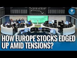 European Shares Rise Slightly Amid Mideast Tensions, Corporate Gains Cushion Losses