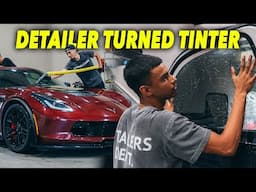 How We Tint Cars at Our Detail Shop | $620 in 3 Hours!