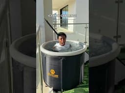 ICE BATH GONE WRONG 🧊 🛁 😱‼️