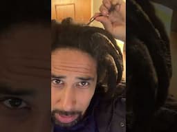My thinnest dreadlock