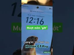 Cường lực mà nó trơn mượt mún rớt cái địn thọi lun á :)#honorgtpro #dancuongluc