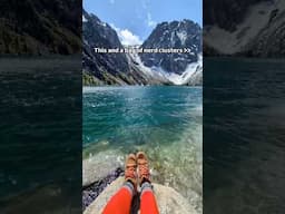 Can’t wait for days like this!! 😍🥾🍭🏔️🩵✨ #hiking #adventuretravel #pnw #washington