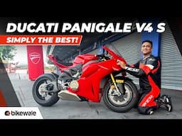 Ducati Panigale V4 S - Track review I An absolute treat to ride I BikeWale test