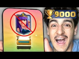 I Completed Clash Royale Only Using The First 8 Cards