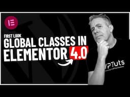 Trying Out Elementor’s New Global Classes Feature!