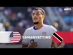 MALIK TILLMAN maakt er ✌️ in de GOLD CUP 🇺🇸 | Samenvatting Verenigde Staten - Trinidad en Tobago