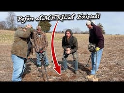 What Old Treasures Will We Find Metal Detecting the Site of an 1710 Colonial Home?