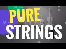 Pure Strings by e-instruments // Walkthrough, Demo & Review // String Ensemble AUv3, iPad and iPhone
