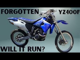 This Abandoned 1999 Yamaha YZ400F Sat for 8 YEARS