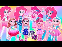 My talking angela 2 | My Little Pony | Pinkie Pie | New Update | cosplay