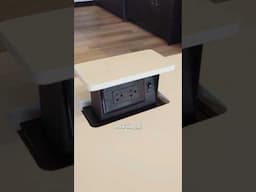 Pop up outlets- the new standard?! #designbuild #kitchenisland #outlet