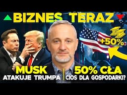 Elon MUSK wraca do GRY i ATAKUJE TRUMPA, Giełda w USA idzie po REKORD #BiznesTeraz