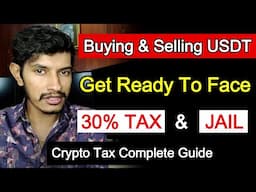 30% TAX on USDT Buying, Selling, Deposit & Withdrawal 🔥 Complete Crypto TAX Explained 🔥