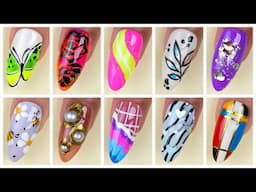 15+ Simple Nails Art Tutorial | New Nails Art Design | Olad Beauty