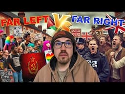 I Got Stuck Between A Far Right VS Far Left Protest In Nuneaton