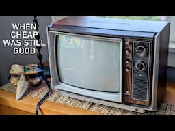 This Sampo 7713 TV was built to last