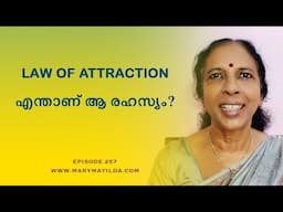 Love is the Key That Unlocks the Law of Attraction | Law of Attraction Malayalam | Dr. Mary Matilda