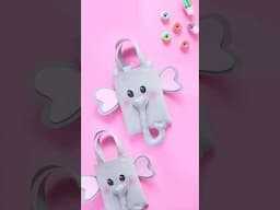 I Made a Cute Elephant Bag Without Sewing and Here's How