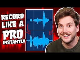 The BEST Vocal Home Recording TIPS! (From a music producer)