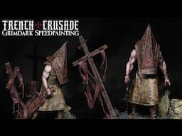 How to Speed Paint Grimdark Trench Crusade Trench Pilgrims Communicant Proxy - Easy Rust and Gore