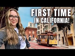 First Time visiting CALIFORNIA! ☀️ Solo in San Francisco (Day 1)